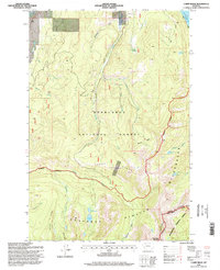 Carpp Ridge 1996 topographic map thumbnail