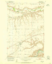 Carter 1953 topographic map thumbnail