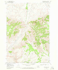 Castle Rocks 1967 topographic map thumbnail