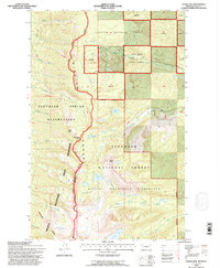 Cedar Lake 1994 topographic map thumbnail