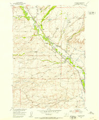 Chadborn 1951 topographic map thumbnail