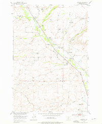 Chadborn 1951 topographic map thumbnail