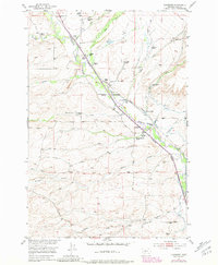 Chadborn 1951 topographic map thumbnail
