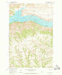 Chain Buttes 1965 topographic map thumbnail