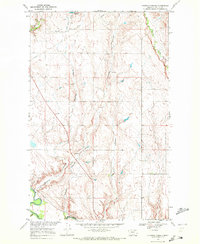 Chapman Coulee 1969 topographic map thumbnail