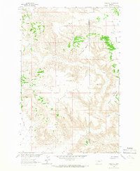 Chase Hill 1964 topographic map thumbnail