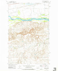Chelsea SW 1972 topographic map thumbnail