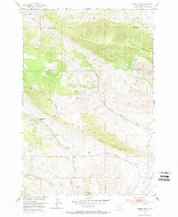 Chimney Rock 1951 topographic map thumbnail