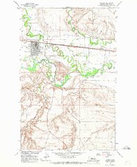 Chinook 1964 topographic map thumbnail