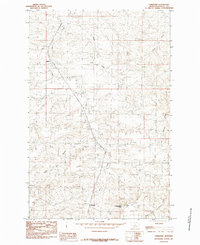 Christina 1985 topographic map thumbnail