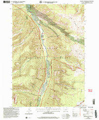 Chrome Mountain 2000 topographic map thumbnail
