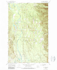 Cilly Creek 1965 topographic map thumbnail
