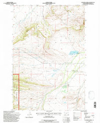 Cinnamon Spring 1995 topographic map thumbnail