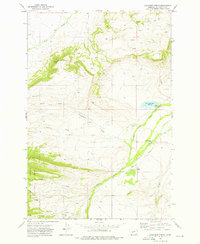 Cinnamon Spring 1972 topographic map thumbnail