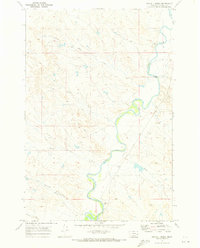 Circle L Creek 1969 topographic map thumbnail