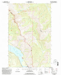 Circus Peak 1994 topographic map thumbnail