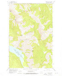 Circus Peak 1958 topographic map thumbnail