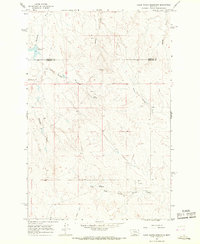 Clear Water Reservoir 1965 topographic map thumbnail
