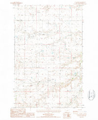 Cleveland NE 1987 topographic map thumbnail