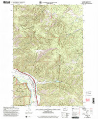 Clinton 1999 topographic map thumbnail