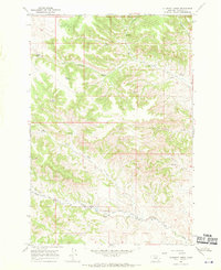 Clubfoot Creek 1967 topographic map thumbnail
