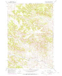 Clubfoot Creek 1967 topographic map thumbnail