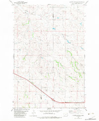 Cluster Buttes SE 1982 topographic map thumbnail