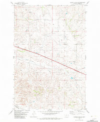 Cluster Buttes SW 1982 topographic map thumbnail