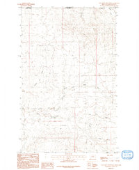 Coal Mine Creek West 1984 topographic map preview