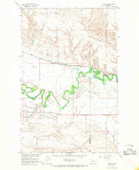 Coburg 1964 topographic map thumbnail