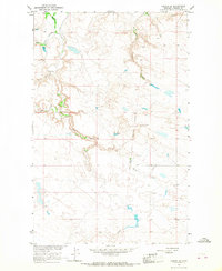 Coburg SE 1964 topographic map thumbnail