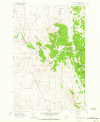 Coburn Mountain 1961 topographic map thumbnail