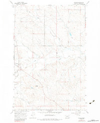 Cohagen 1965 topographic map thumbnail