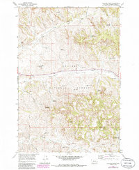 Coleman Draw 1966 topographic map thumbnail
