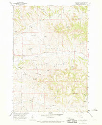 Coleman Draw 1966 topographic map thumbnail