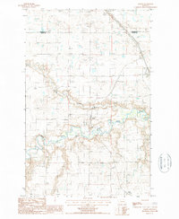 Collins 1987 topographic map thumbnail