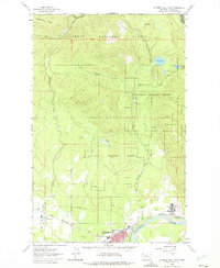Columbia Falls North 1962 topographic map thumbnail