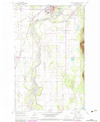 Columbia Falls South 1962 topographic map thumbnail