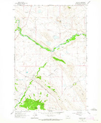 Comb Rock 1961 topographic map thumbnail