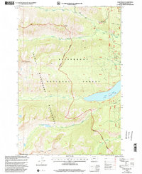 Como Peaks 1999 topographic map thumbnail
