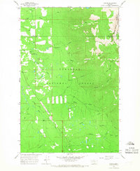 Condon 1965 topographic map thumbnail