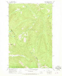 Connor Creek 1965 topographic map thumbnail