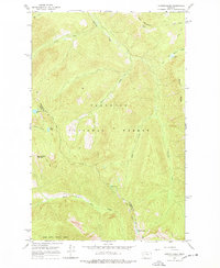 Connor Creek 1965 topographic map thumbnail