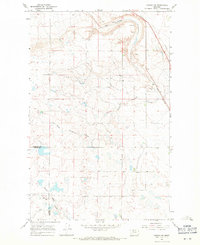 Conrad SW 1967 topographic map thumbnail