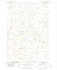 Conway Ridge 1971 topographic map thumbnail