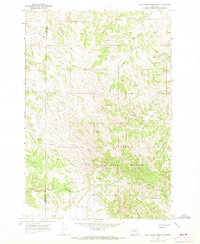 Cook Creek Reservoir 1966 topographic map thumbnail