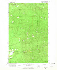 Cook Mountain 1964 topographic map thumbnail