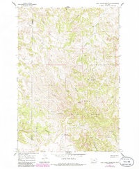 Cook Creek Reservoir 1966 topographic map thumbnail