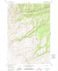 Copper Mountain 1963 topographic map thumbnail