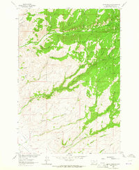 Copper Mountain 1963 topographic map thumbnail